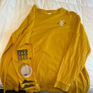 Yellow Dutch Bros Long Sleeve Shirt
